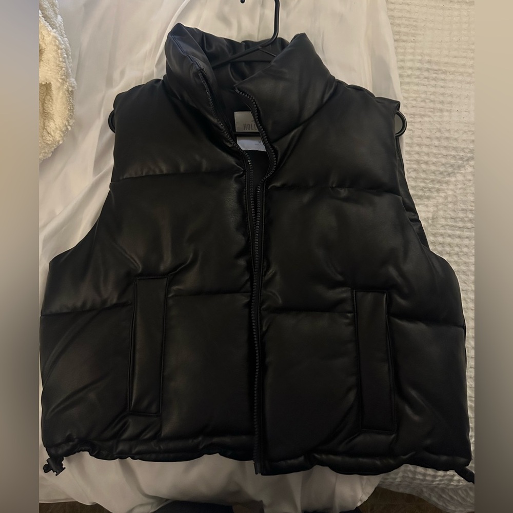 Black Puffer Vest